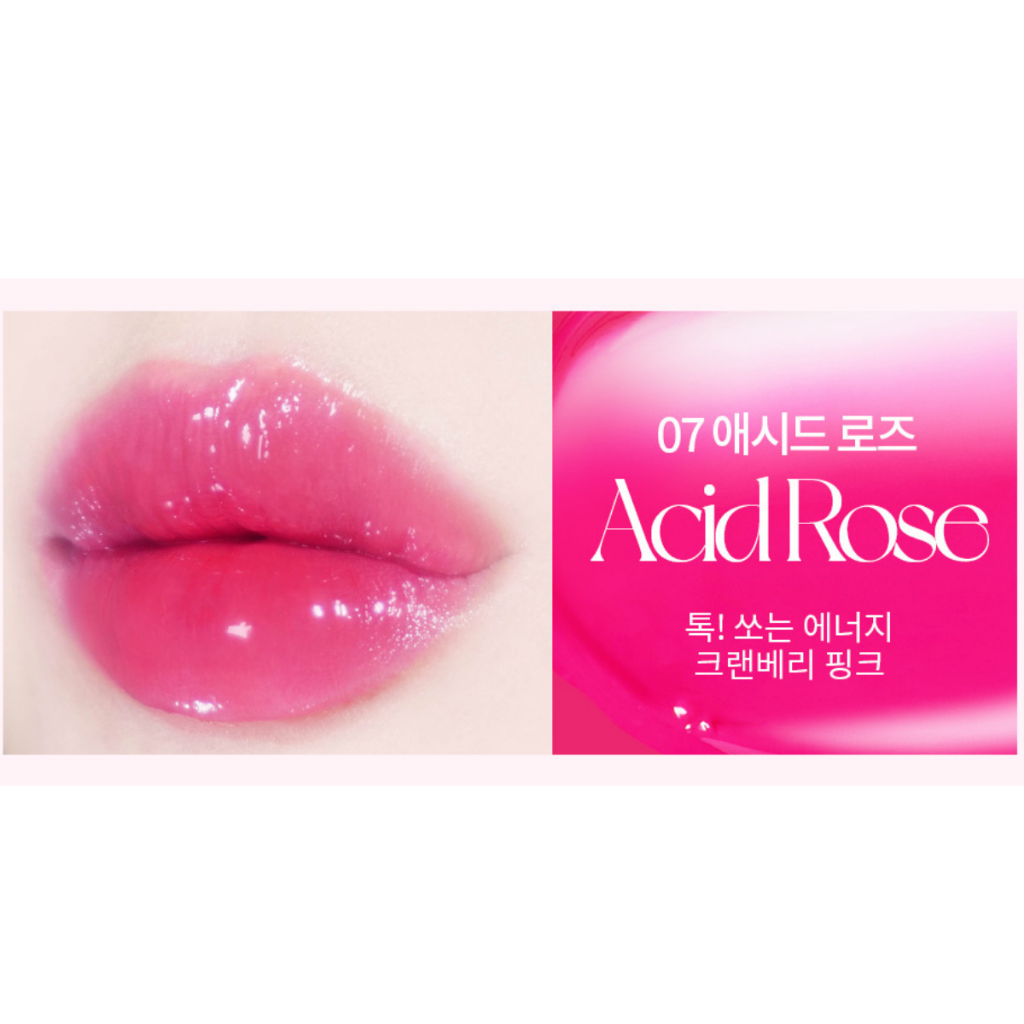 Holika Holika Heart Crush Bare Glaze Tint 3 g. #07 Acid Rose