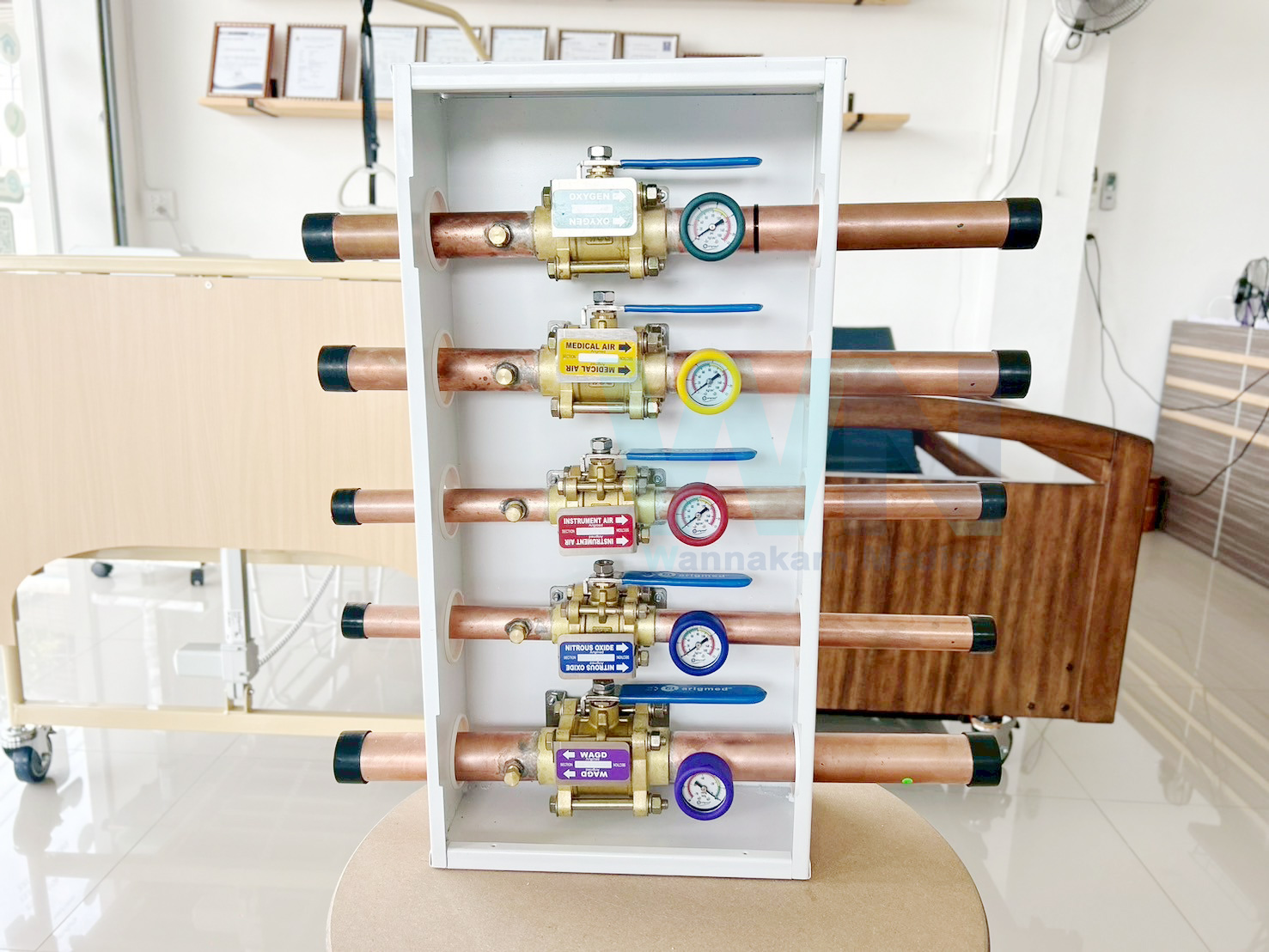 Arigmed Medical 5 Gas Zone Valve Box