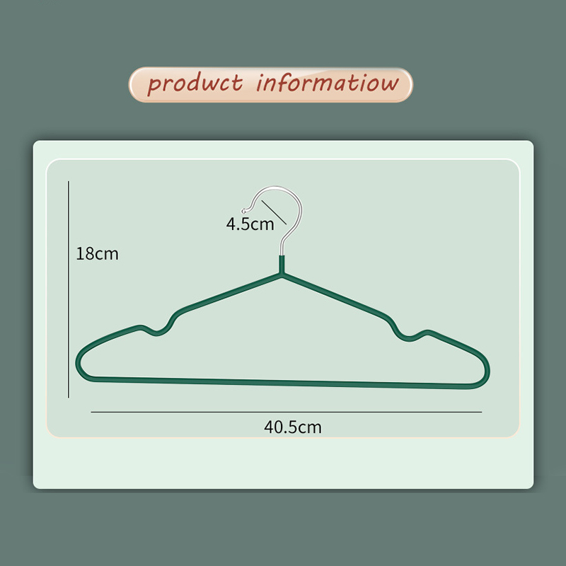 👕👖ไม้แขวนผ้า👖🧥ไม้แขวนเสื้อ เคลือบซิลิโคน กันผ้าลื่น ขนาด 40cm*20cm📌สุ่มคละสี พร้อมส่ง Ohwowshop ไม้แขวนเสื้อสแตนเลส ไม้แขวน แข็งแรงทนทาน