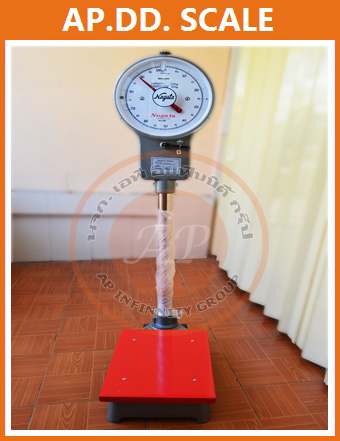 ตาชั่งน้ำหนัก50kg เครื่องชั่งเข็ม50กิโลกรัม เครื่องชั่งน้ำหนักแบบสปริง50kg เครื่องชั่งหน้าปัดแบบมีล้อ50kg ละเอียด100g ขนาดแท่น39*29.5cm NAGATA รุ่น K-120W-50K