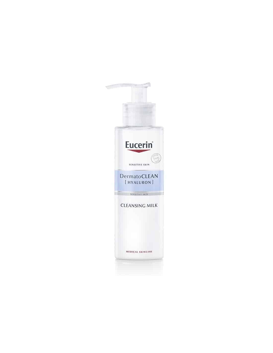 Eucerin Dermato CLEAN [HYALURON] Cleansing Milk 200 ml.
