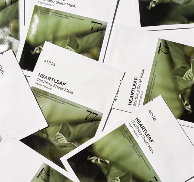 Anua Heartleaf 77% Shoothing Sheet Mask 1 แผ่น