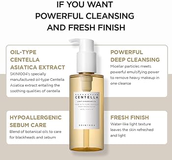 SKIN1004 Madagascar Centella Light Cleansing Oil 200 ml.