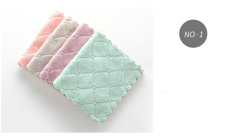 ⭐ผ้าไมโครไฟเบอร์⭐ 13x25 (สีชมพู) ชิ้นละ 3 บาท ✔️พร้อมส่ง ชนิดเลือกแบบสินค้า Ohwowshop ผ้า ทำความสะอาด ไมโครไฟเบอร์