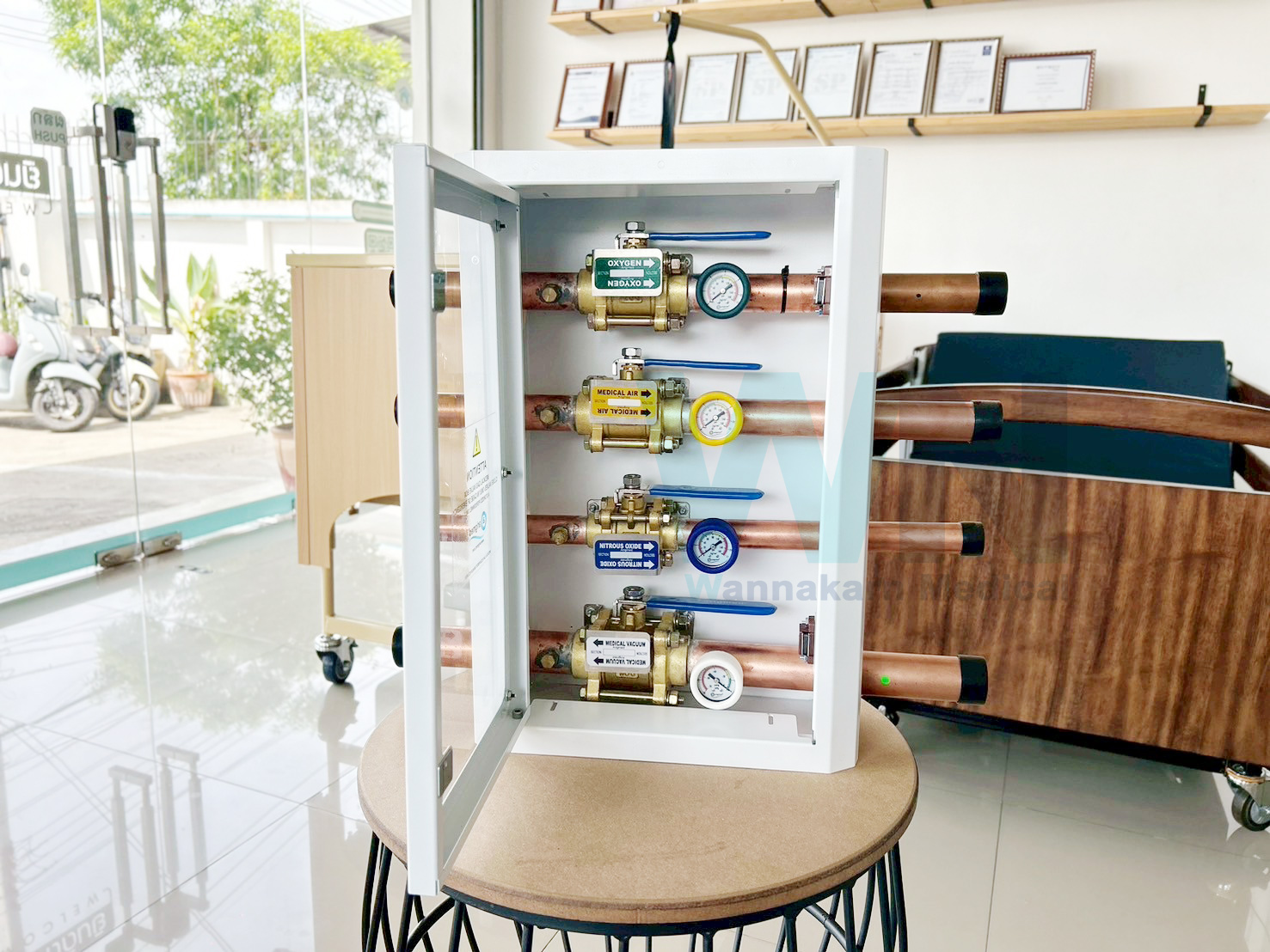 Arigmed Medical 4 Gas Zone Valve Box