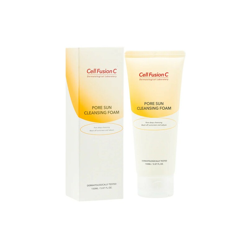 Cell Fusion C Pore Sun Cleansing Foam 150 ml.
