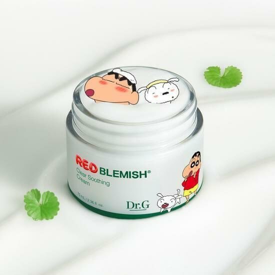 Dr.G R.E.D Blemish Clear Soothing Cream 70 ml. ชินจัง (No Box)