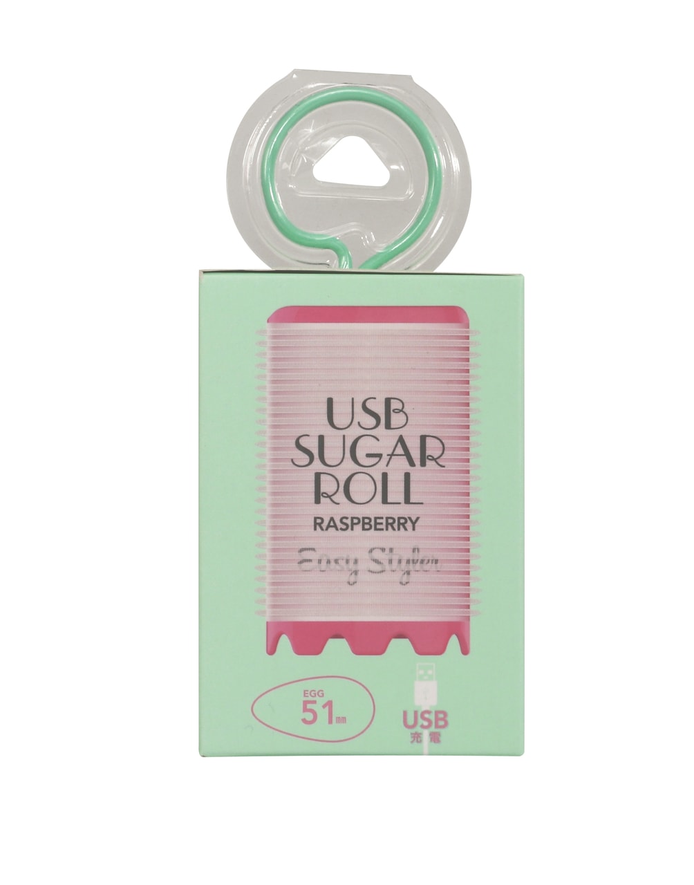 Easy Styler USB Sugar Roll Egg 51 mm.สี Raspberry