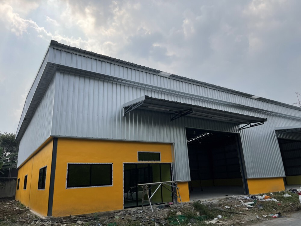 ผลงานโกดังสำเร็จรูป HW-HC 18x28.5x6.5 m. ราคา : ฿4,073,215.00 / หลัง