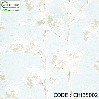 วอลเปเปอร์ติดผนังลายดอกไม้ No.CHI35002