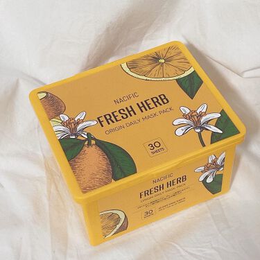 Nacific Fresh Herb Origin Daily Rebirth Mask Pack 30 Sheets