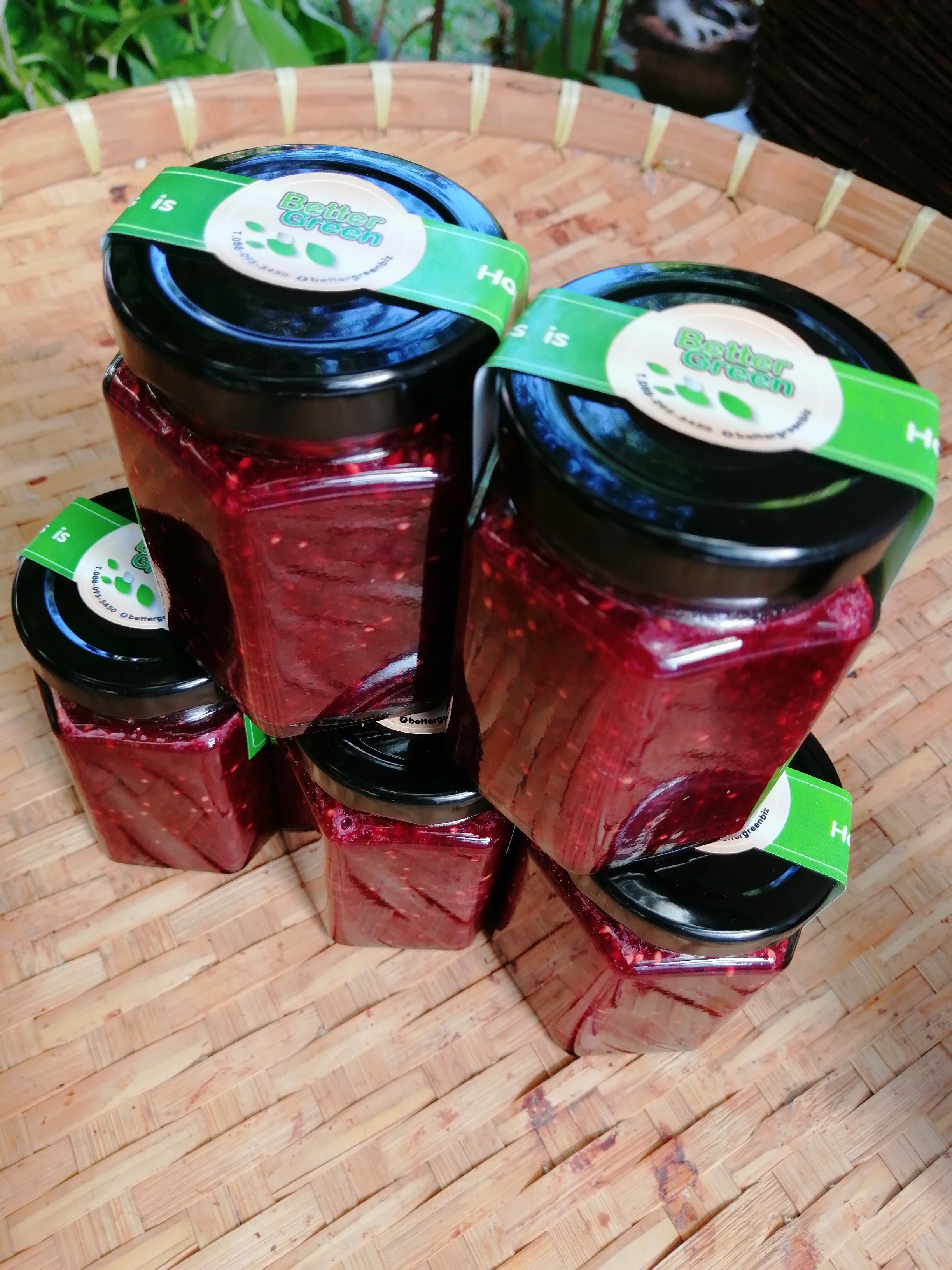 แยมโฮมเมดหม่อนมัลเบอร์รี่ 190g. Homemade Mulberry Jam