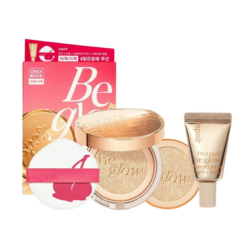 Espoir Pro Tailor Be Glow Cushion New Class Set #21 Ivory