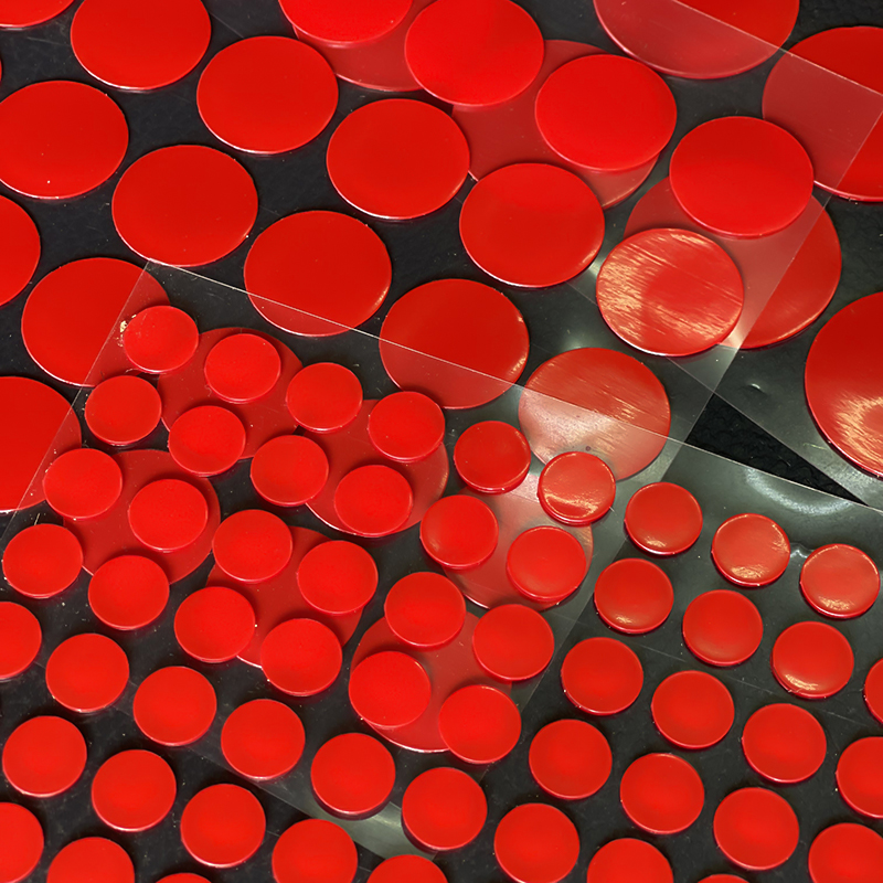 🔴เทปกาวสองด้าน🔴กาวสองหน้า วงกลมแดงแบบใส📌รายละเอียดตัวเลือก✅พร้อมส่งในไทย กาว เครื่องมือช่าง งานศิลปะ