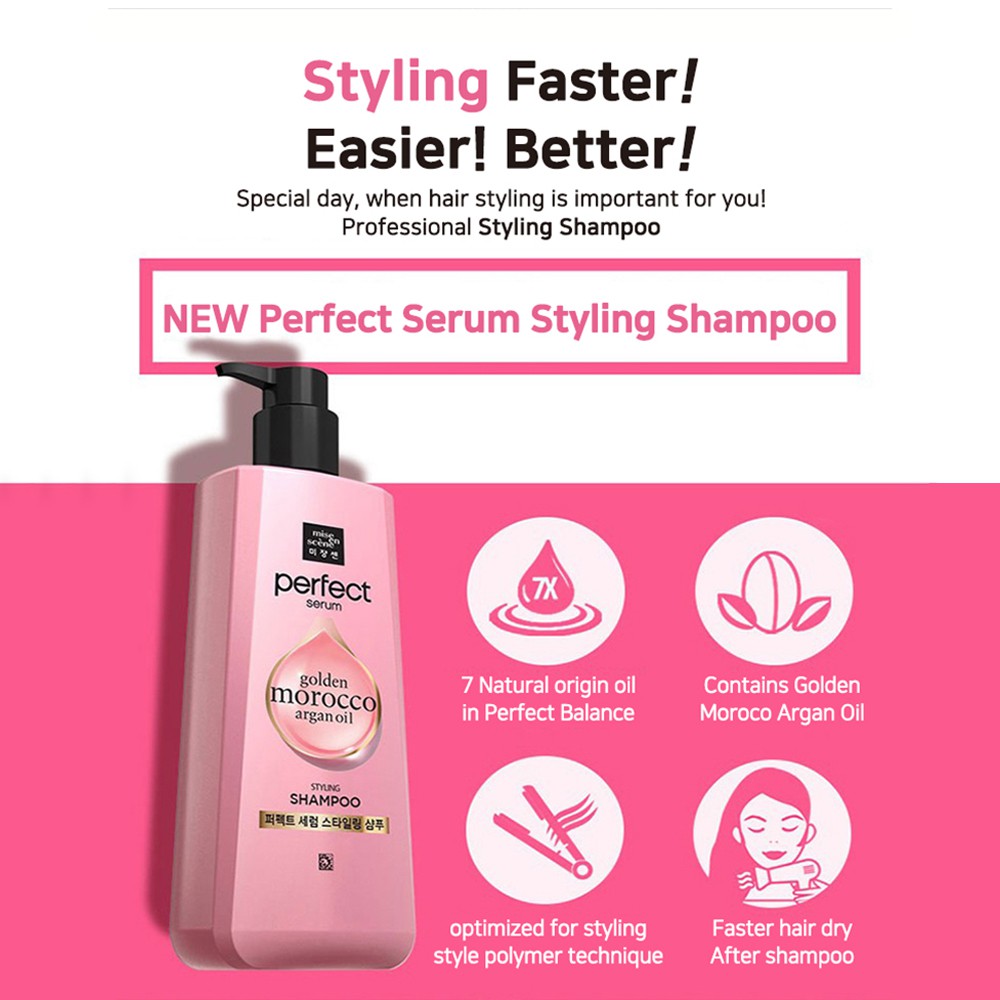 Mise En Scene Perfect Serum Styling Shampoo 140 ml.