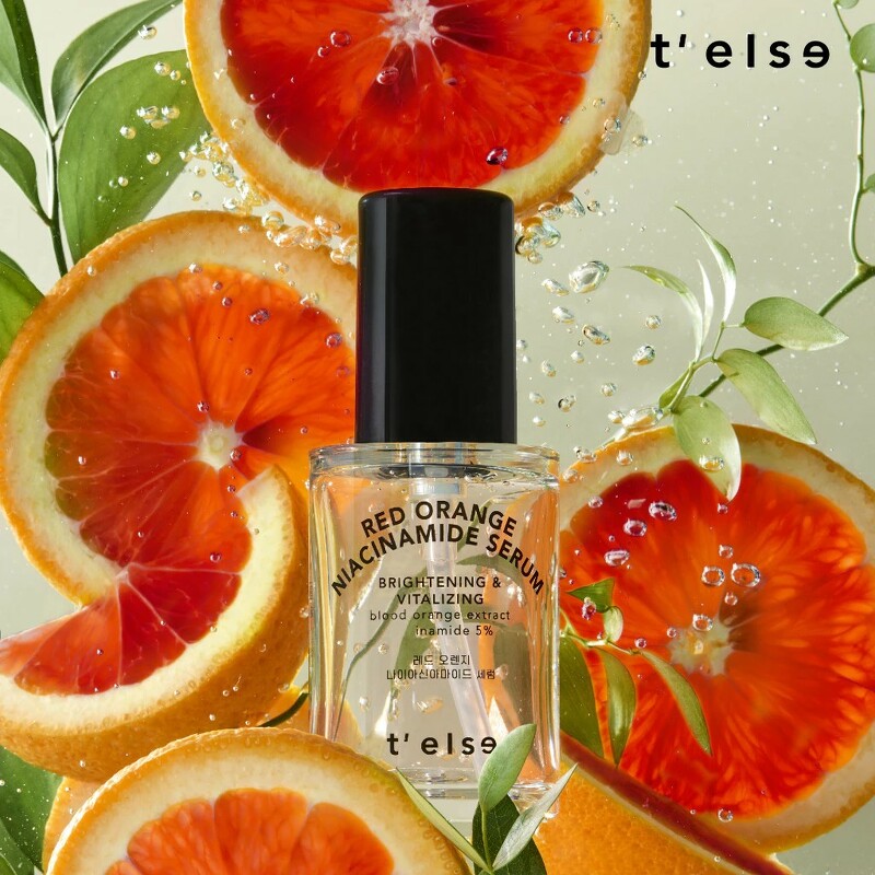 Telse Red Orange Niacinamide Serum 30 ml.