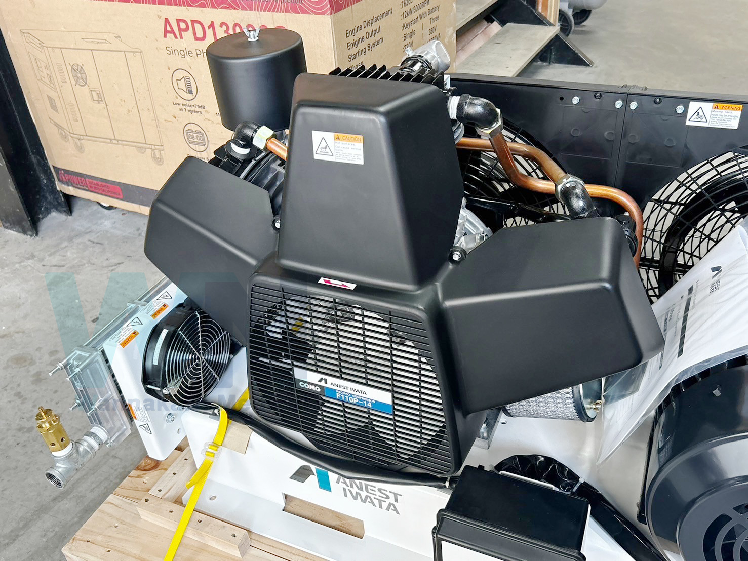 Air Compressor Anest Iwata F110P-14-SA