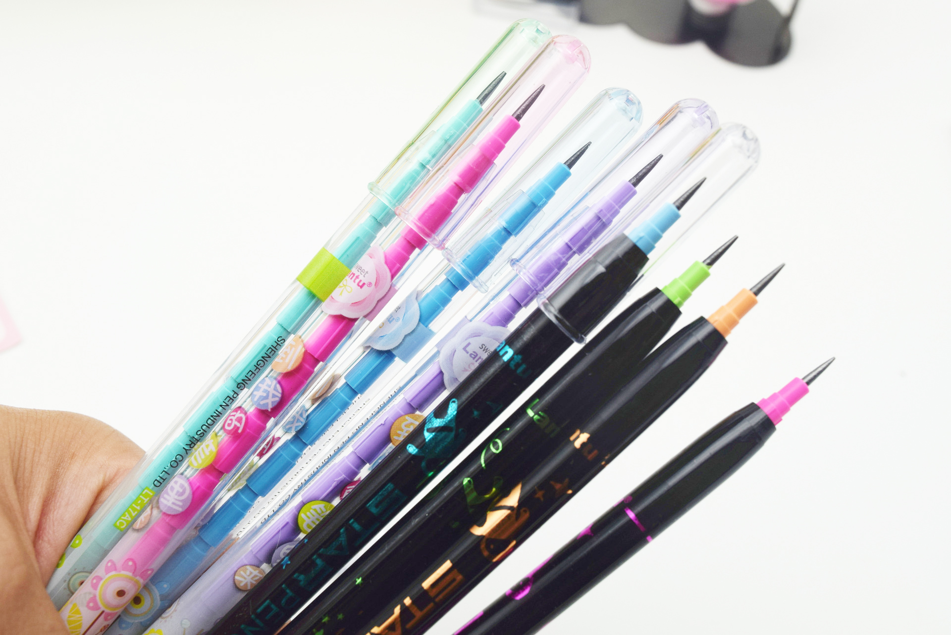 🌈ดินสอเปลี่ยนไส้ลาย🌈 การ์ตูน Speed 📌สุ่มลาย แท่งละ 4 บาท ✅พร้อมส่ง Ohwowshop เครื่องเขียน ดินสอ เด็กเล็ก