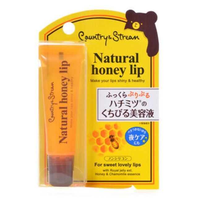 Country & Stream Natural Honey Lip For Sweet Lovely Lips 10 g. (ไม่มีสี)