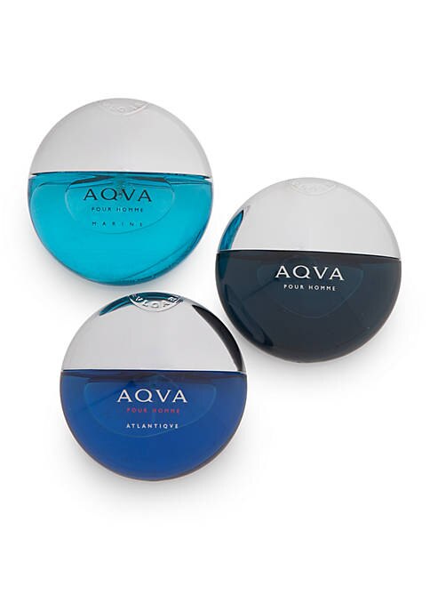Giftset BVLGARI Aqva Collection Miniatures Set (3 x 15 ml.)