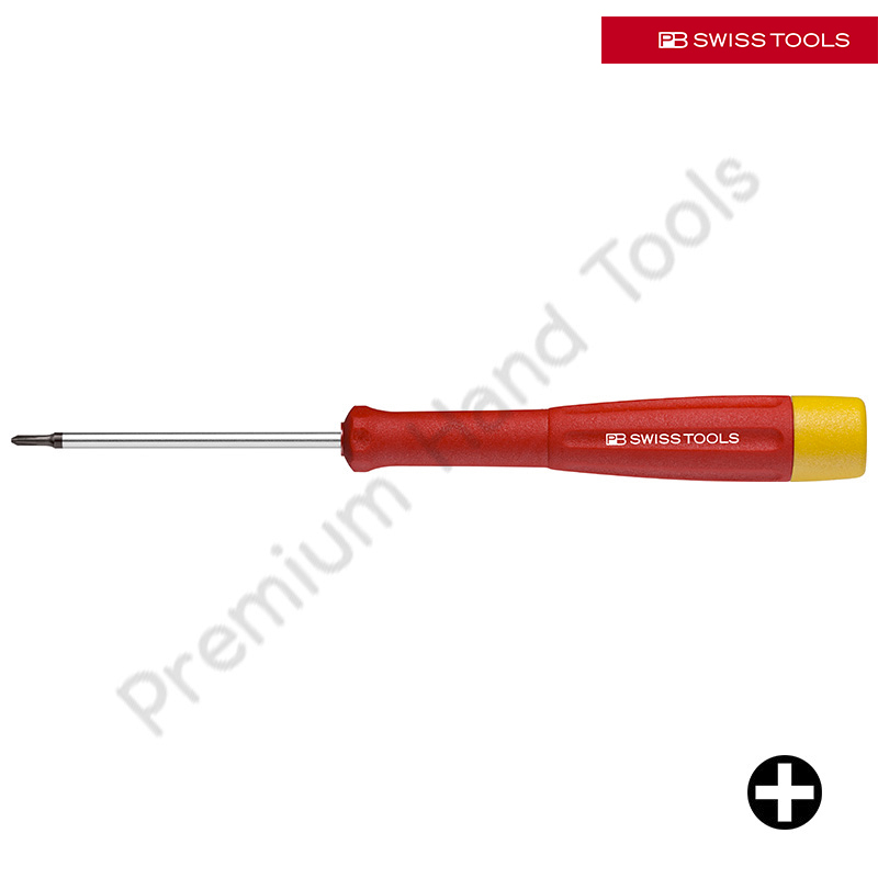 PB Swiss Tools PB 8121 *NEW ITEM ไขควงอิเล็กทรอนิกส์ ปากแฉก ด้ามยาง มี 4 ขนาด