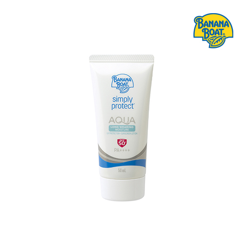 Banana Boat Aqua Long Wearing Sunscreen SPF50+ PA++++ 50 ml. #แถบฟ้า