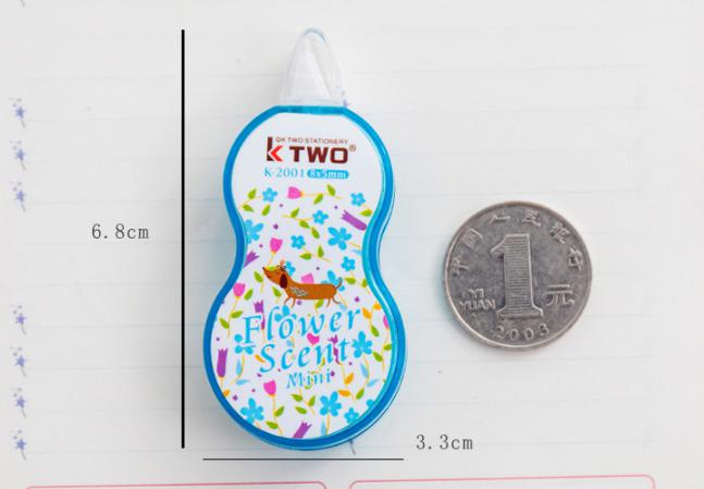 เทปลบคำผิด Mini flower ขนาด 8x5mm ชิ้นละ 7บาท ✔️พร้อมส่ง (🎲สุ่มลาย) Ohwowshop