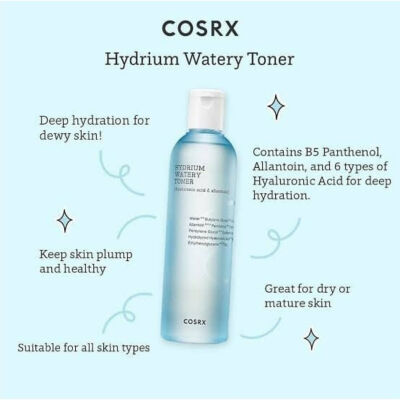 COSRX Hydrium Watery Toner 150 ml.