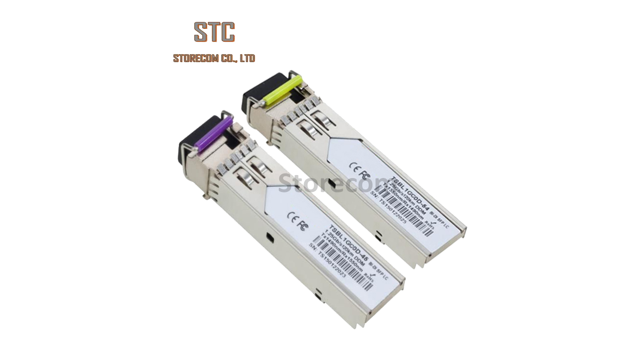 SFP Transceiver BiDi 1.25Gb/s EZX 120km Tx1490/1550nm LC SM (A,B)