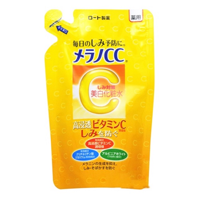 Rohto Melano CC Whitening Lotion 170 ml. (Refill)