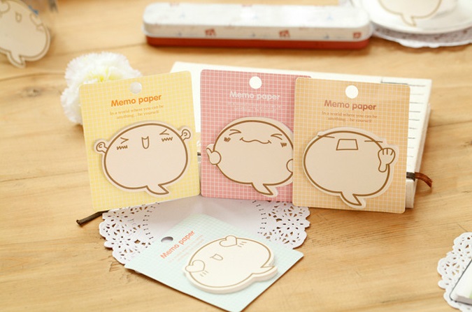 โพสต์อิท หลากอารมณ์ 7.4*9 cm ( 1ชิ้นมี 18-20 แผ่นโดยประมาณ ) ชิ้นละ 3 บาท ✔️พร้อมส่ง (🎲คละลาย) Ohwowshop