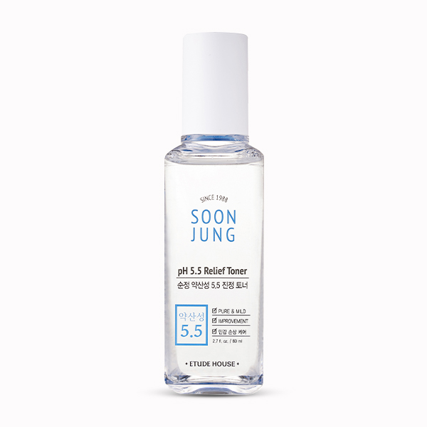 Etude House Soon Jung pH 5.5 Relief Toner 80 ml.