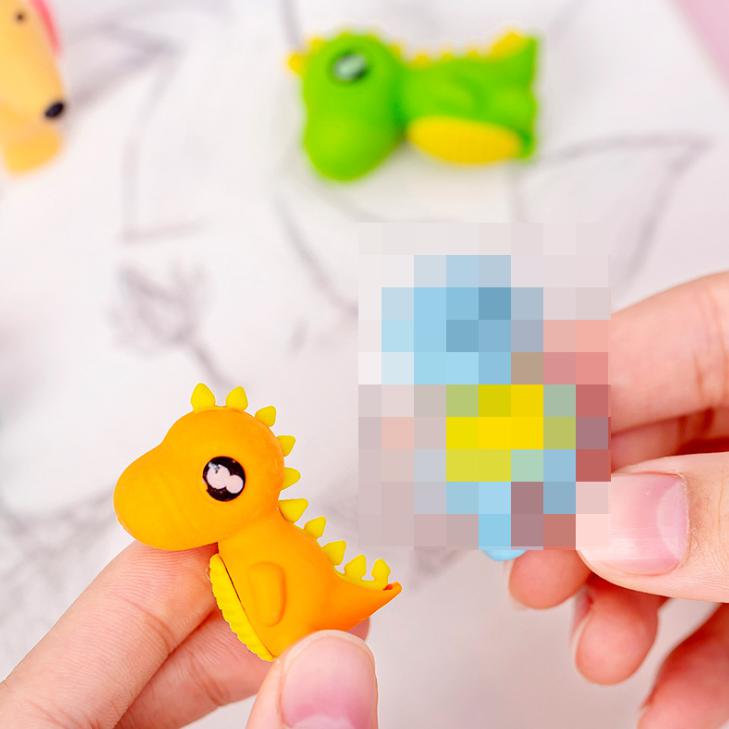 ยางลบไดโนเสาร์อ้วน ชิ้นละ 3 บาท ✔️พร้อมส่ง (🎲สุ่มลาย) Ohwowshop