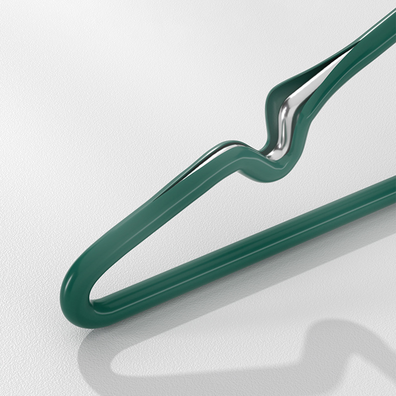 👕👖ไม้แขวนผ้า👖🧥ไม้แขวนเสื้อ เคลือบซิลิโคน กันผ้าลื่น ขนาด 40cm*20cm📌สุ่มคละสี พร้อมส่ง Ohwowshop ไม้แขวนเสื้อสแตนเลส ไม้แขวน แข็งแรงทนทาน