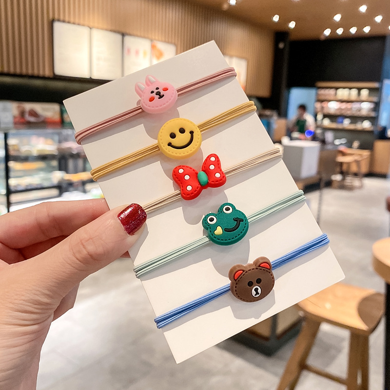 🌈ยางยืดรัดผม🌈รูปทรง Smile Animal หลากสี ชิ้นละ 3 บาท 📌คละลาย ✔️พร้อมส่ง Ohwowshop หนังยางรัดผมเกาหลี ยางรัดผมไสต์เกาหลี