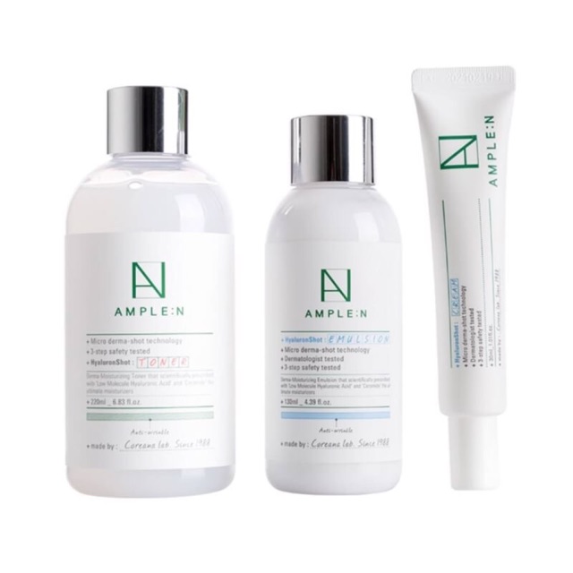 AMPLE : N Hyaluron Shot Set 3 Items