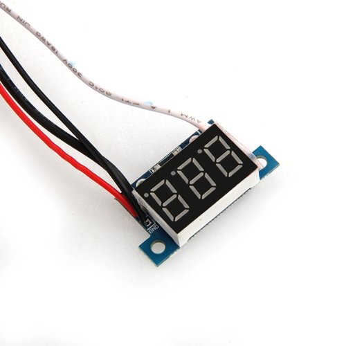 0-999mA 4V-30V Mini Digital Ammeter (Red LED | จอสีแดง)