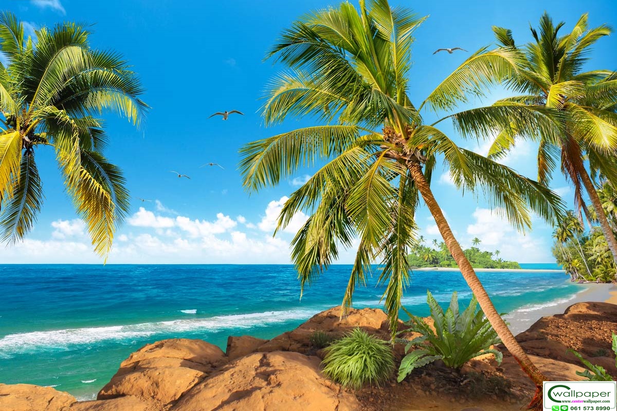 วอลเปเปอร์สั่งพิมพ์ภาพวิวทะเล SEA-24