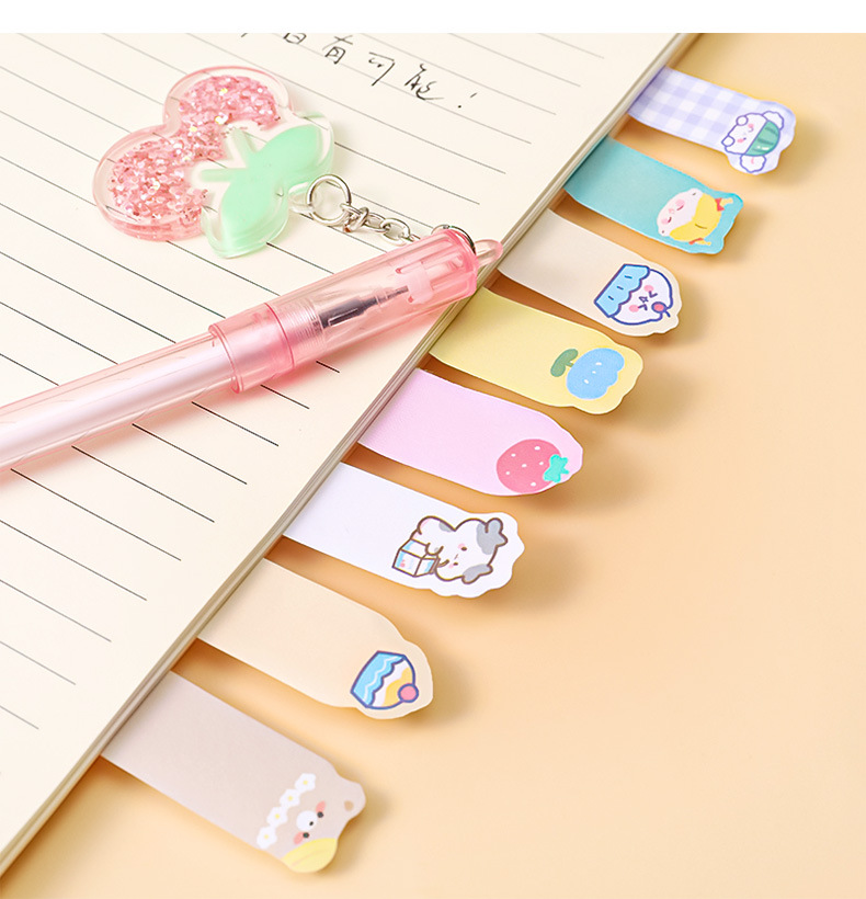 🍁กระดาษโน๊ตกาวในตัว Sticky Noteแถบรวมสัตว์ ชิ้นละ 10บาท ✔️พร้อมส่ง Ohwowshop เครื่องเขียน กระดาษบันทึก