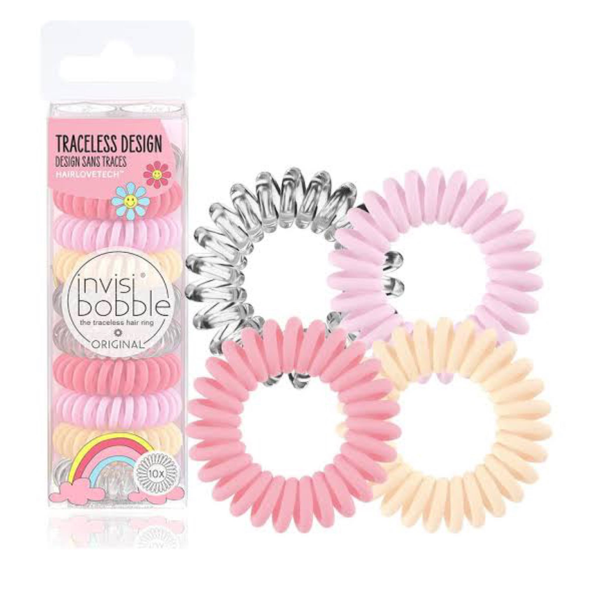 Invisibobble Original Retro Dreamin' Macaron 10 Count