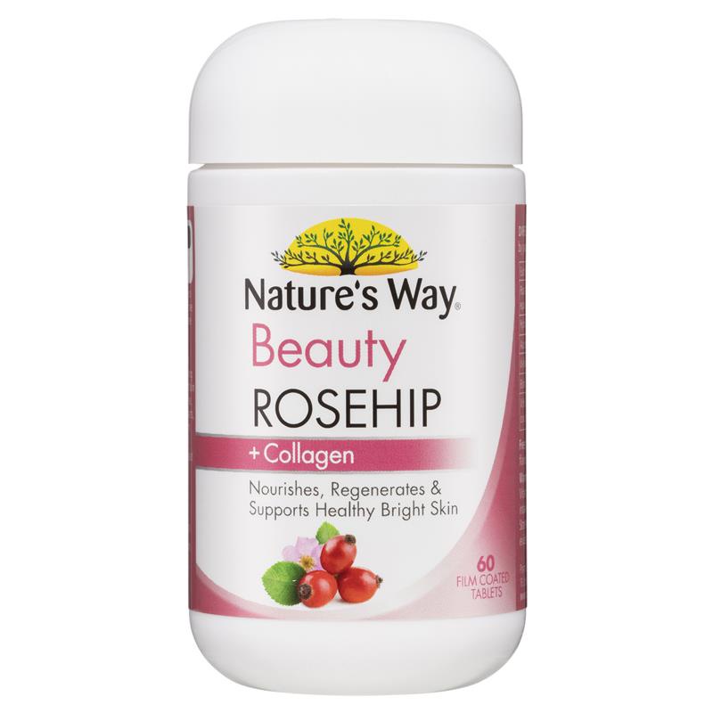 Nature’s Way Beauty Rosehip Collagen 60 Tablets