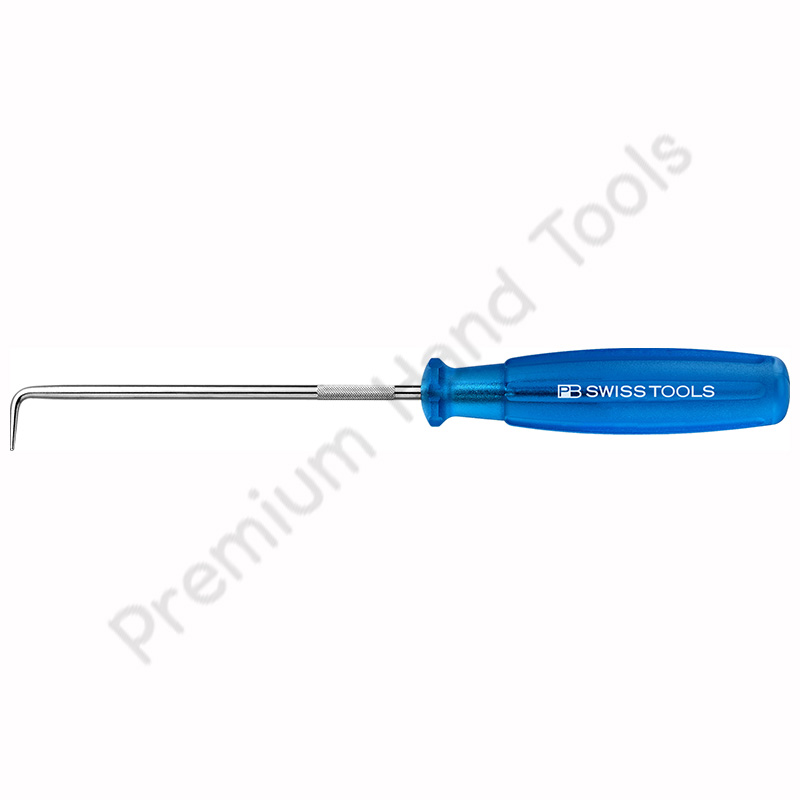 ขอเกี่ยวโอริง PB Swiss Tools รุ่น PB 7679.3-80 BL ปากงอปลายแหลม ด้าม multicraft