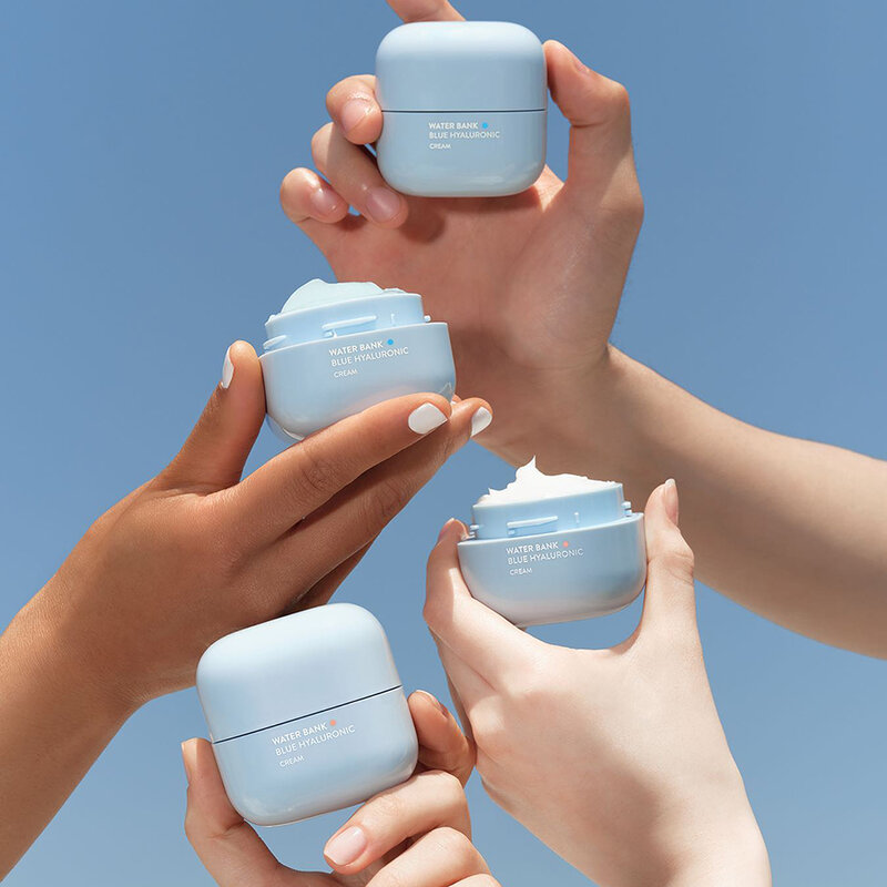 Laneige Water Bank Blue Hyaluronic Cream for Combination to Oily Skin 20 ml. #จุดฟ้า