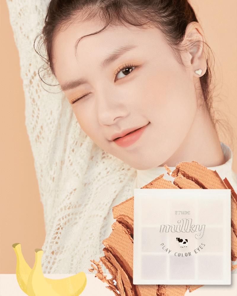 Etude House Play Color Eyes Palette Milky New Year #Banana Milk