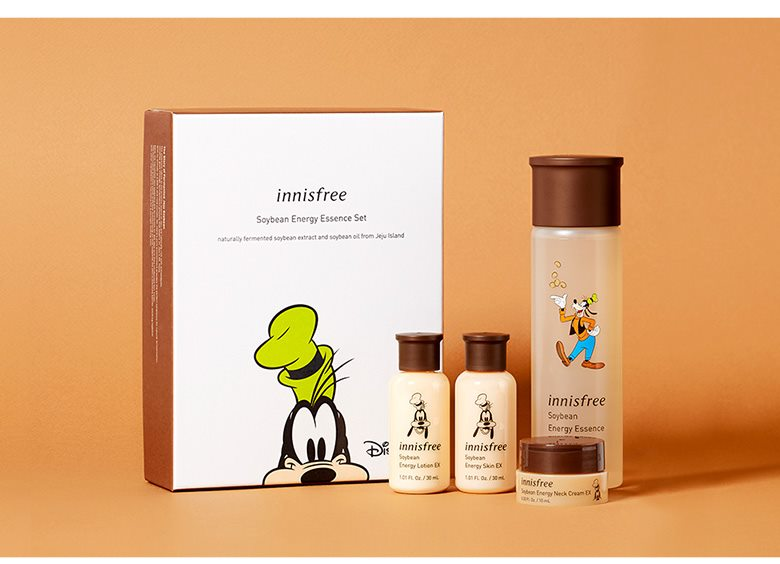 Innisfree Soybean Energy Essence Set Disney Collection