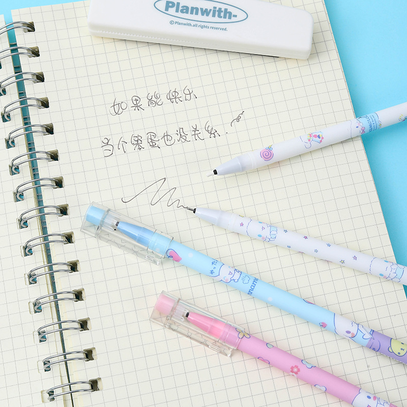 🌈😻ปากกาลบได้😻🌈Fantasy ไส้สีน้ำเงิน 0.38-0.5mm 📌คละลายตามแบบ ด้ามละ 6 บาท✔️พร้อมส่งOhwowshop ลบได้ เครื่องเขียน