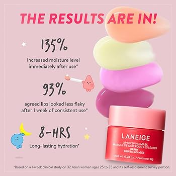 Laneige Lip Sleeping Mask Trio (20 g.x 3 กระปุก)