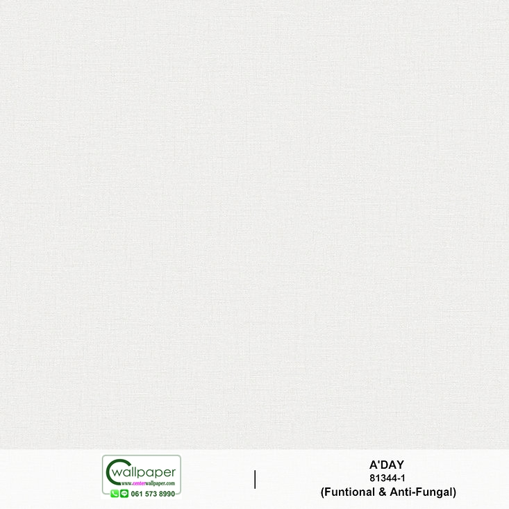วอลเปเปอร์ลายผ้า สีเทาอ่อน No.81344-1