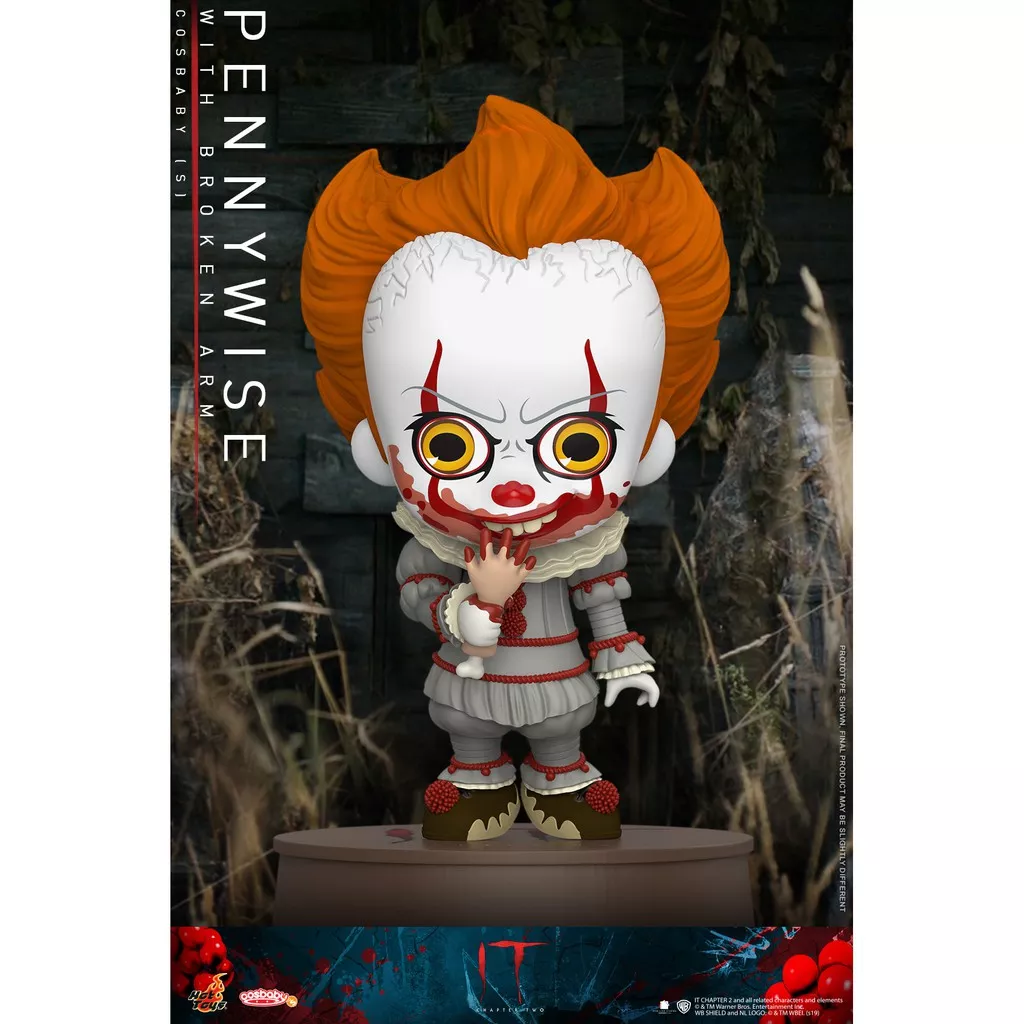 Hot Toys Cosbaby Pennywise with broken arm