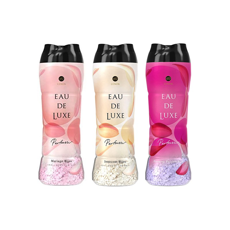 P&G Lenor Eau De Luxe Aroma Jewel Perfume Series 520 ml. #Blooming Passion Bijou กลิ่นดอกไม้และผลไม้